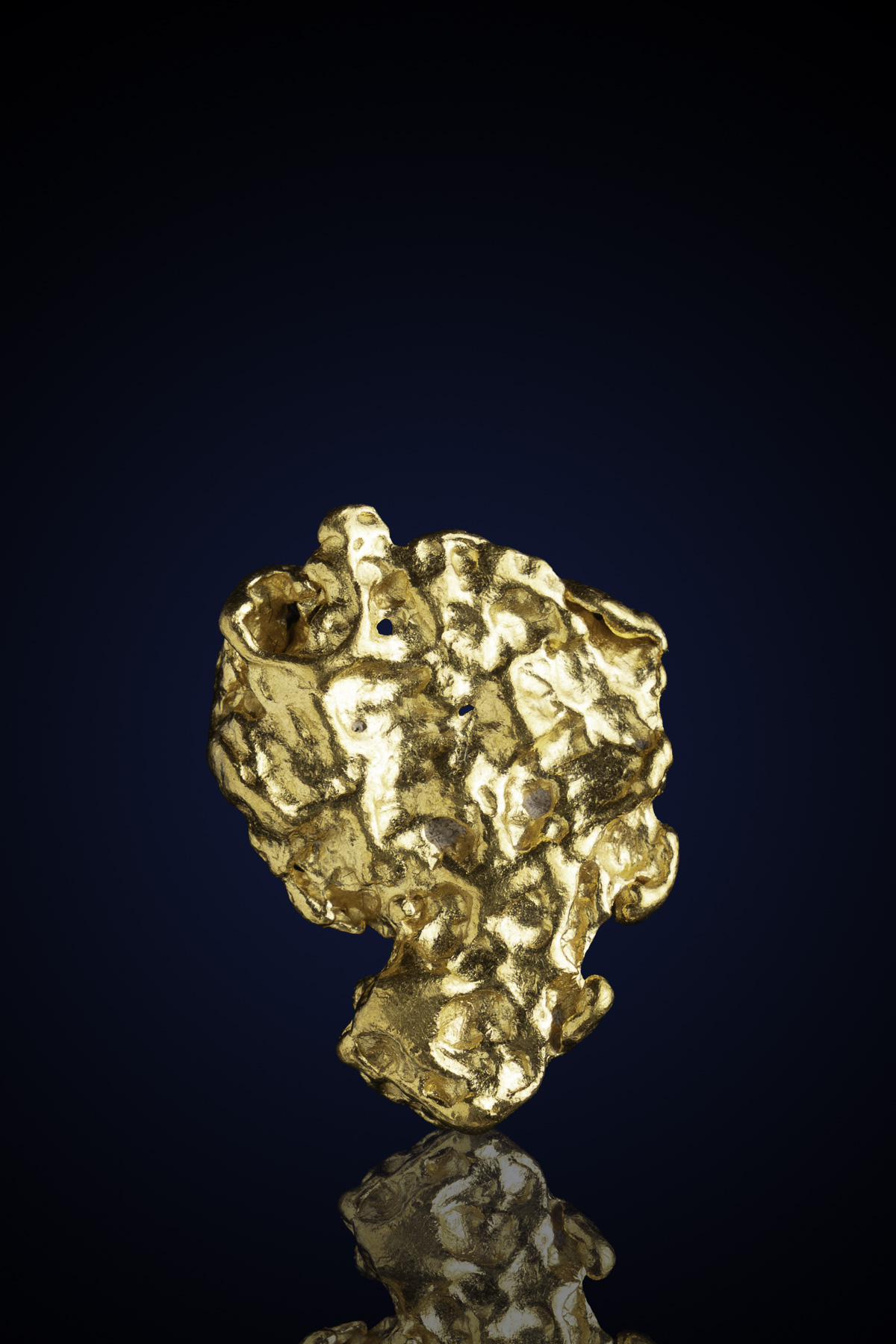 Stunning, Shiny Natural Gold Nugget - Auburn, CA - 8.54 Grams (image for) Stunning, Shiny Natural Gold Nugget - Auburn, CA - 8.54 Grams